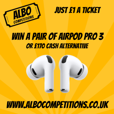 Apple Airpod Pro 3 or £170 Cash Alternative