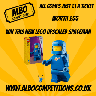 New Lego Up-Scaled Blue Astronaut Minifigure Set 40921 or £40 Cash Alternative