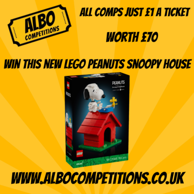 New Lego Ideas Peanuts: Snoopy's Doghouse Set 21368 or £50 Cash Alternative