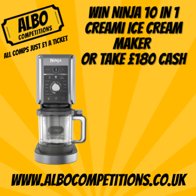 NINJA CREAMI 10 IN 1 ICE CREAM & SLUSHY MAKER